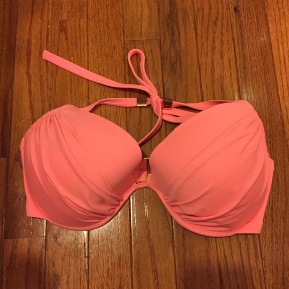 Victoria’s Secret peach bikini top 34DDD
